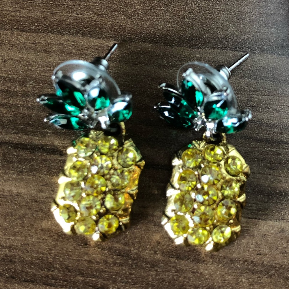 Pineapple earrings